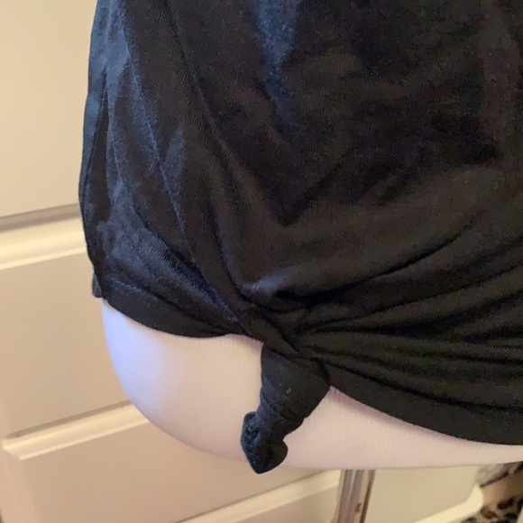 So brand black tank with cut out detailing, new - Picture 3 of 11